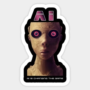 Intelligence amplified: The AI revolution is here Sticker